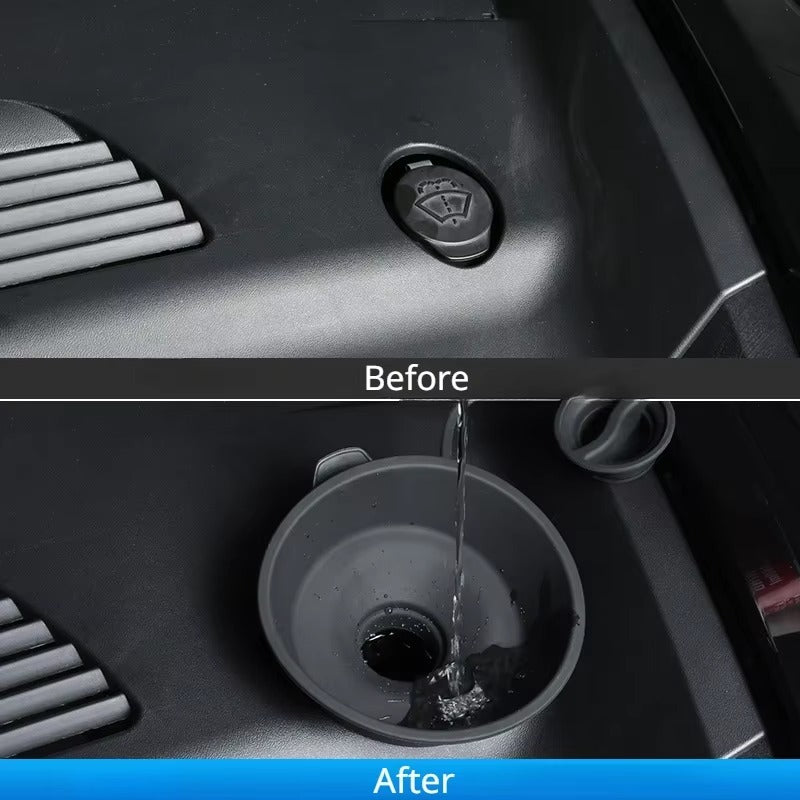 Windshield Fluid Filling Funnel