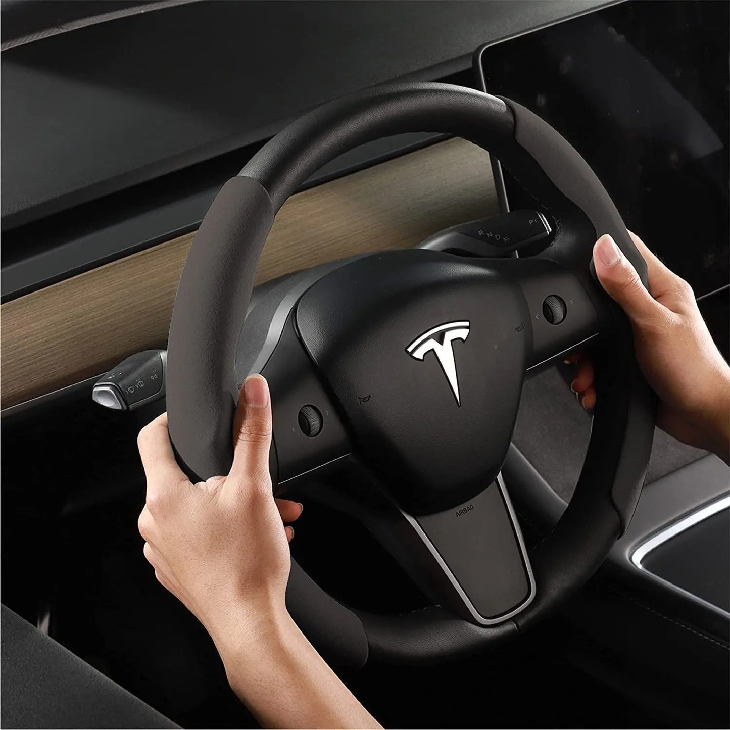 Sport Grip Steering Wheel Covers for Model Y/3