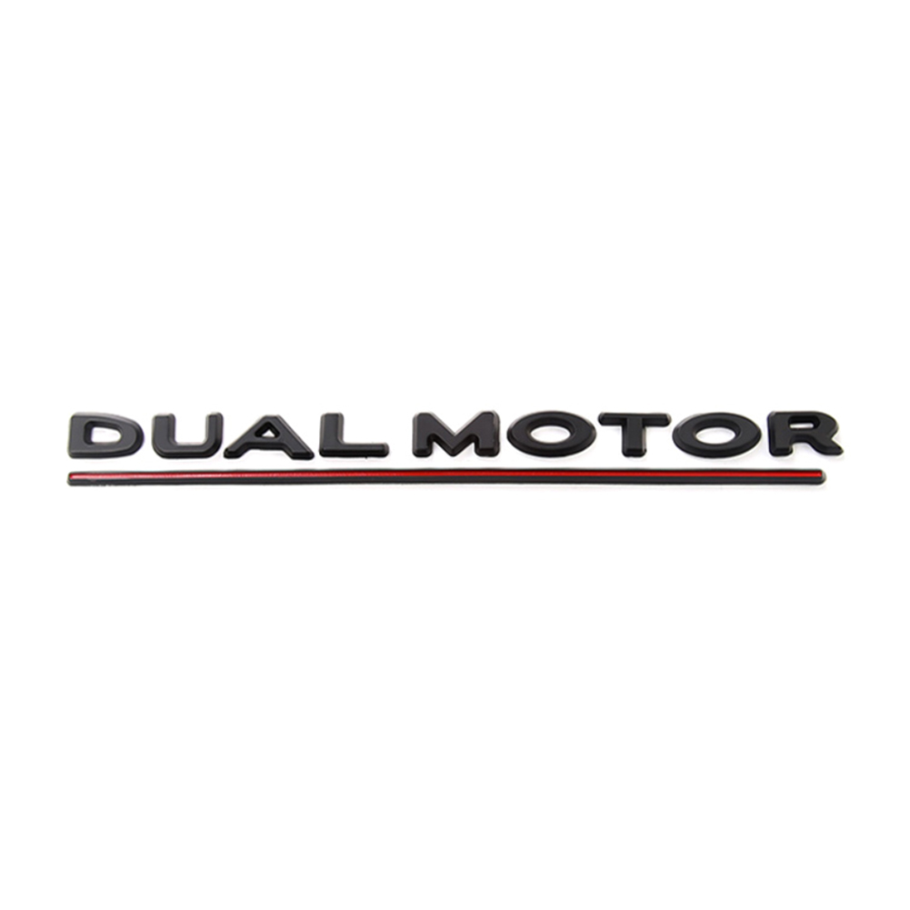 Dual motor & SpaceX Badges