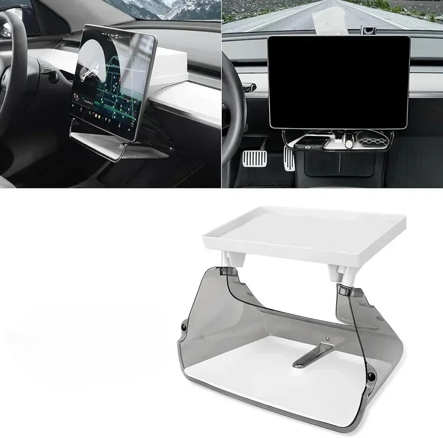 Dual Shelf Display Mount with Tissue Box