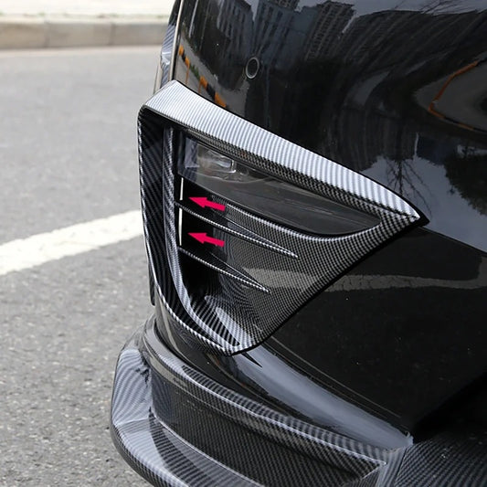 Fog Light Eyelid Covers – Blackout Edition for Model Y