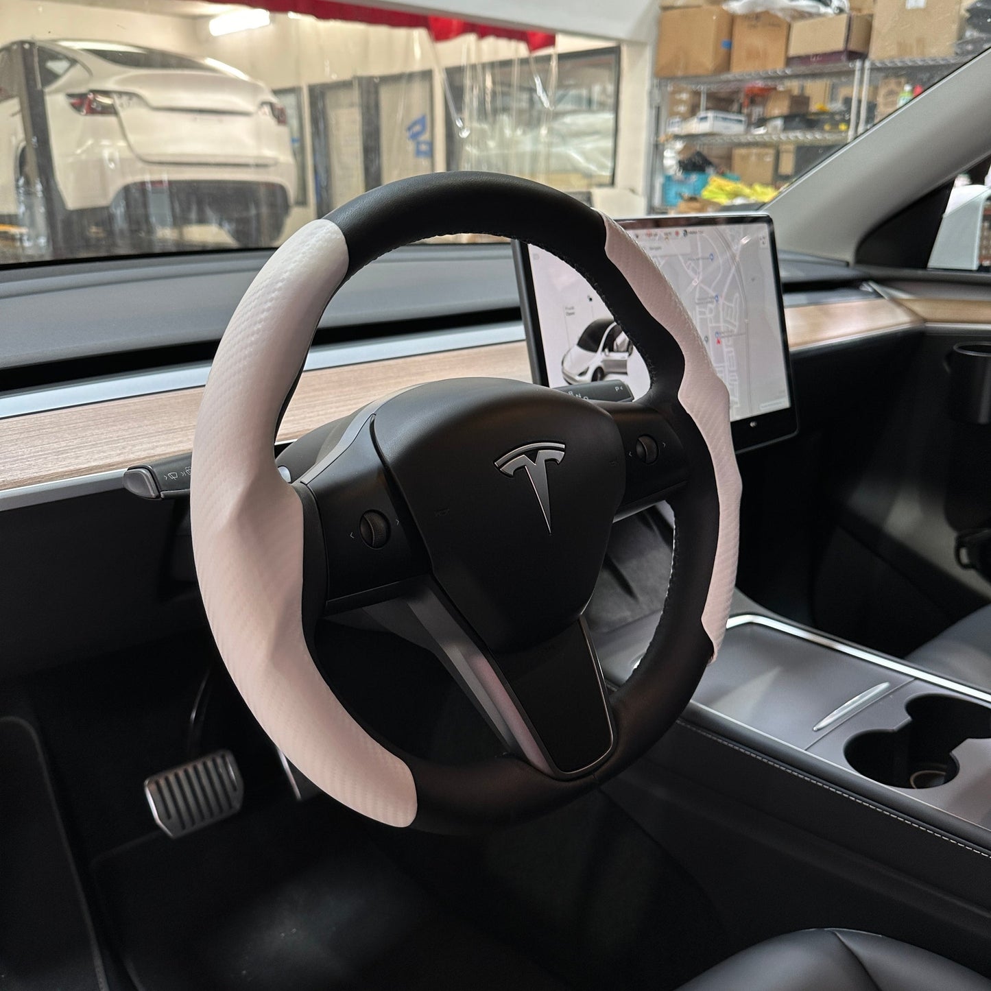 Sport Grip Steering Wheel Covers for Model Y/3