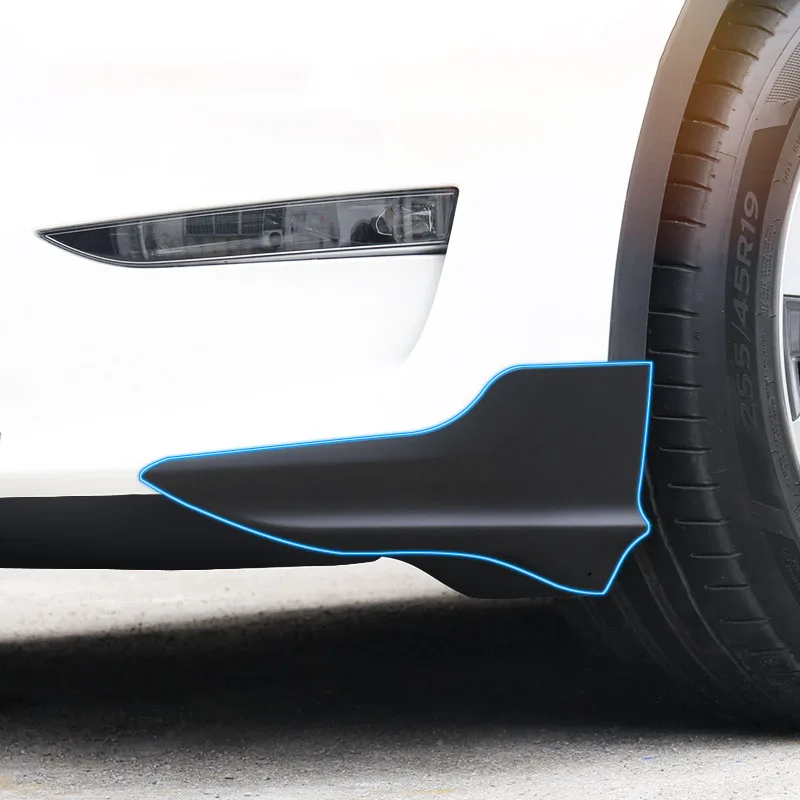 Front Bumper Corner Protection Guards For Model Y