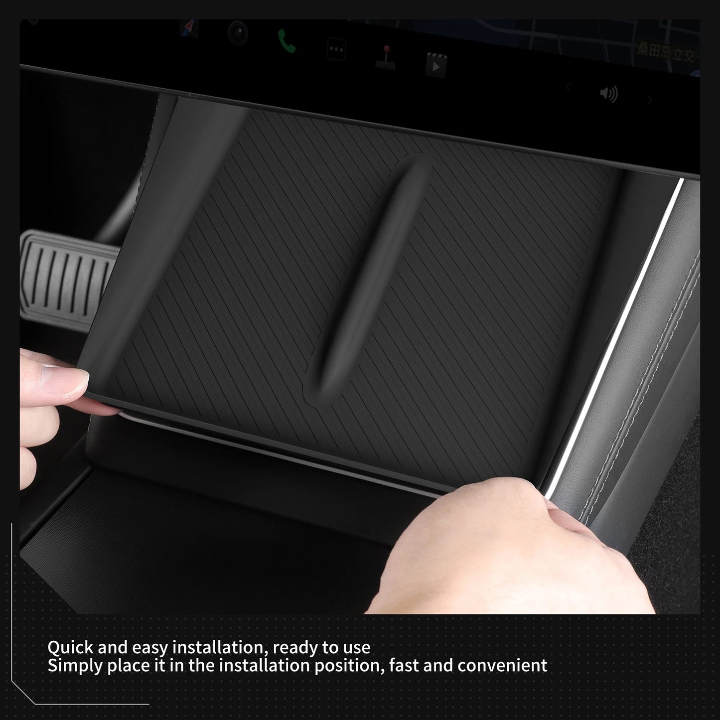 Tesla Model Y/3 Gen 2 Charging Dock Silicone Liner