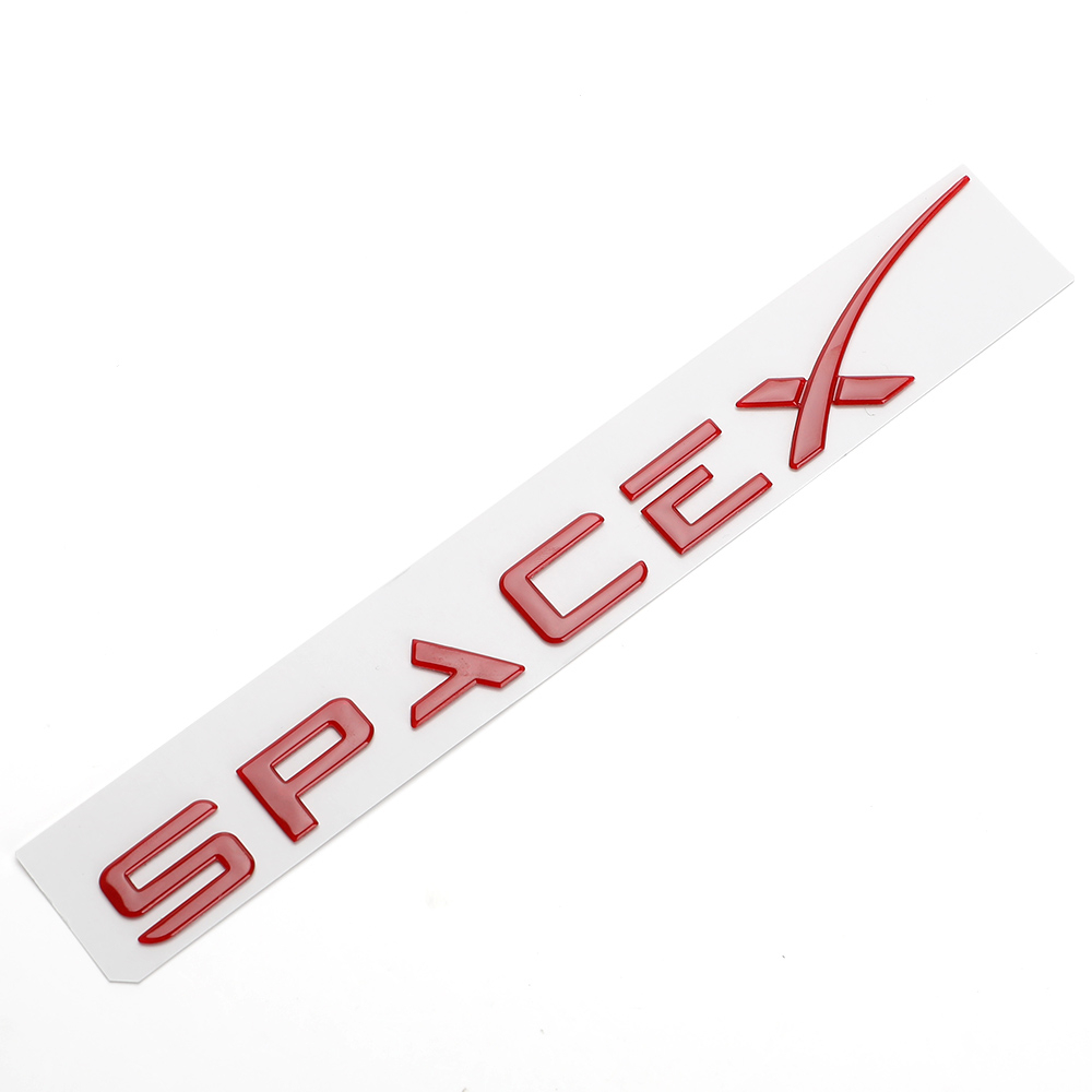Dual motor & SpaceX Badges