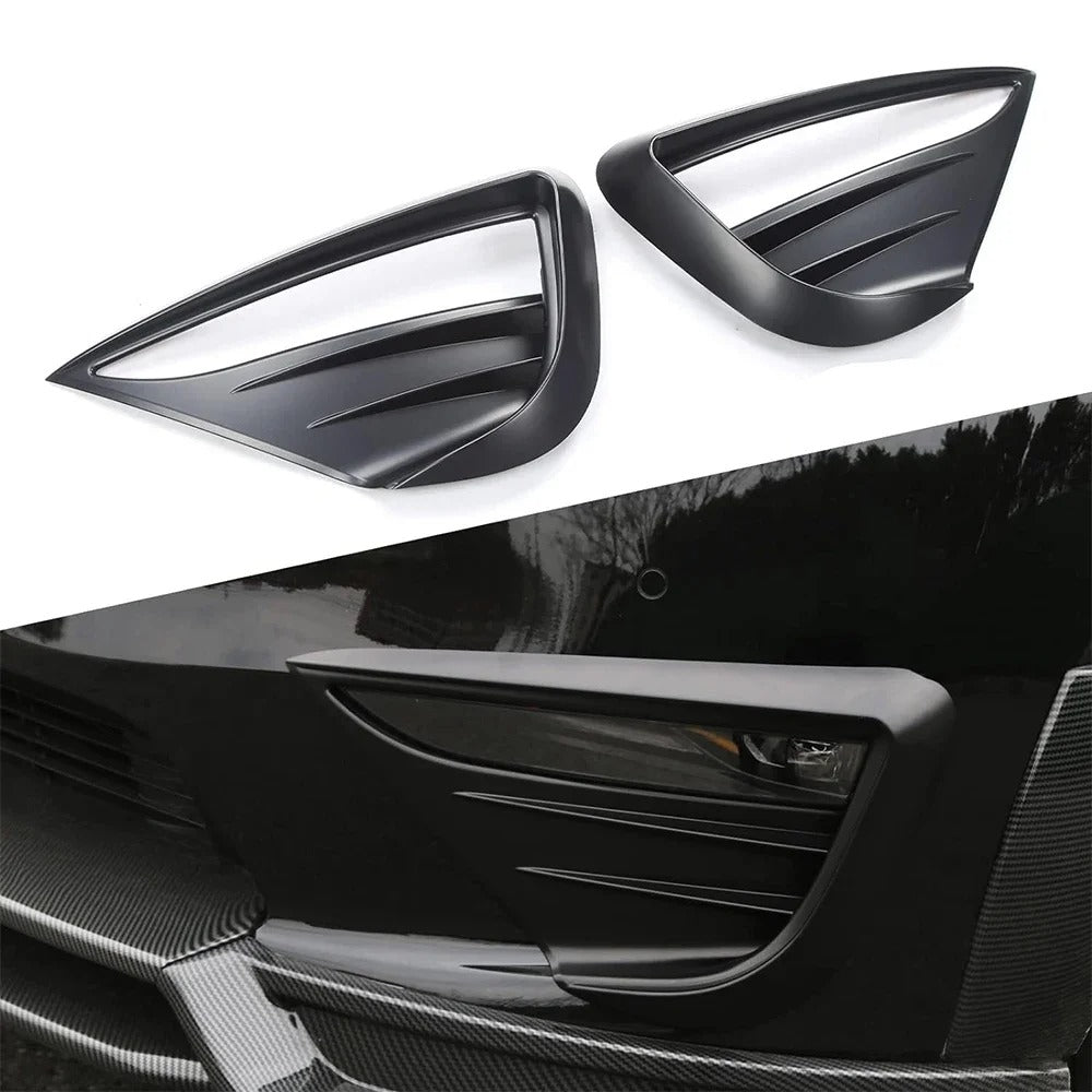 Fog Light Eyelid Covers – Blackout Edition for Model Y