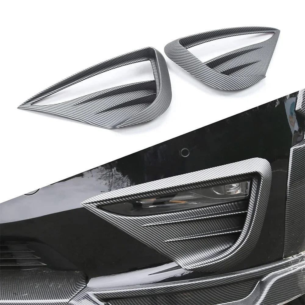 Fog Light Eyelid Covers – Blackout Edition for Model Y