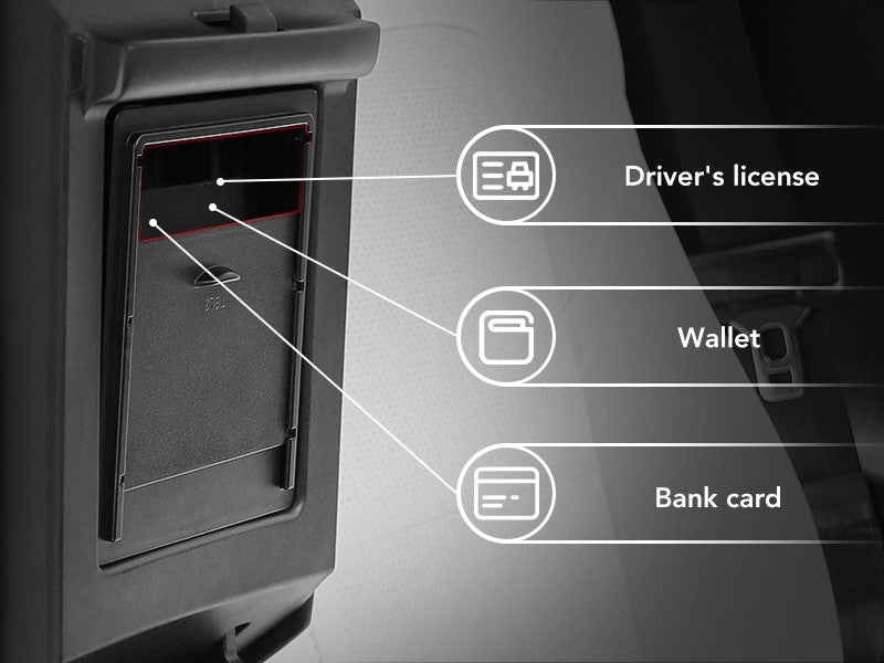 Organizer Armrest Hidden Storage Box
