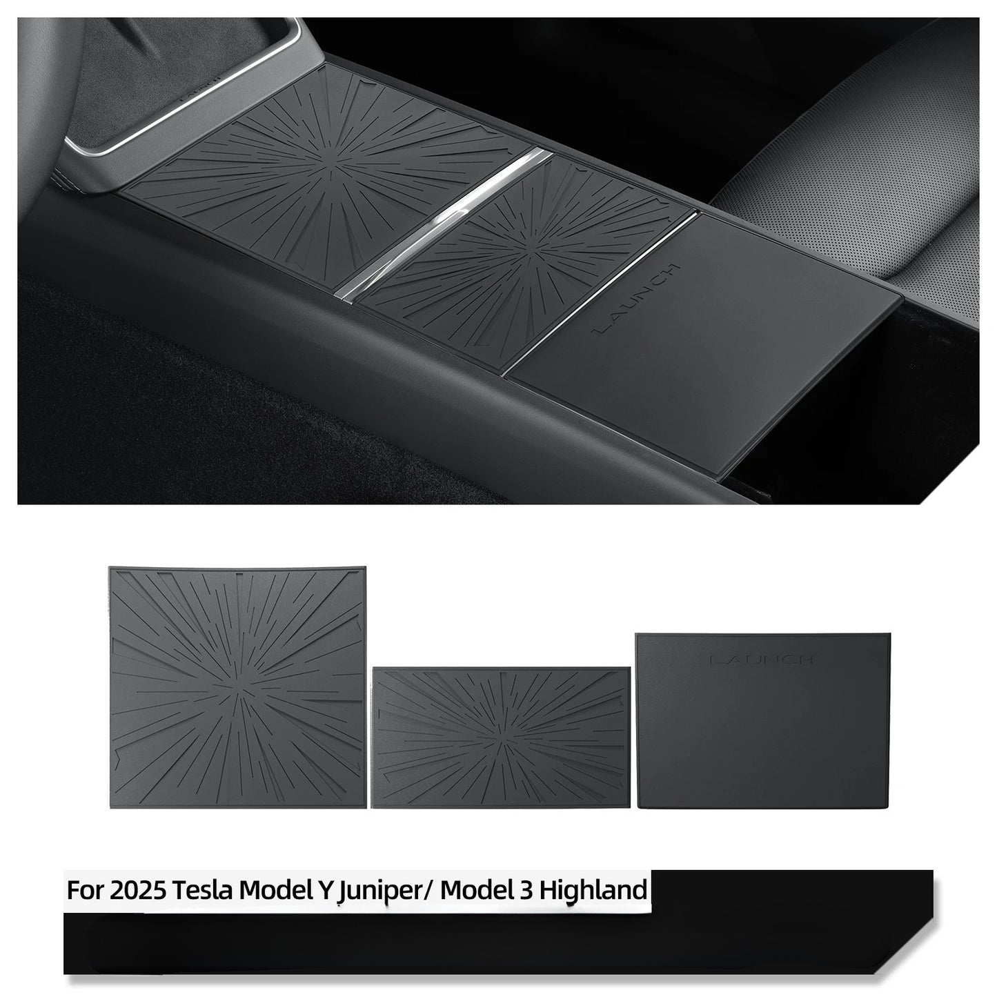 Tesla Model Y/3 Gen 2 Console Armor Kit