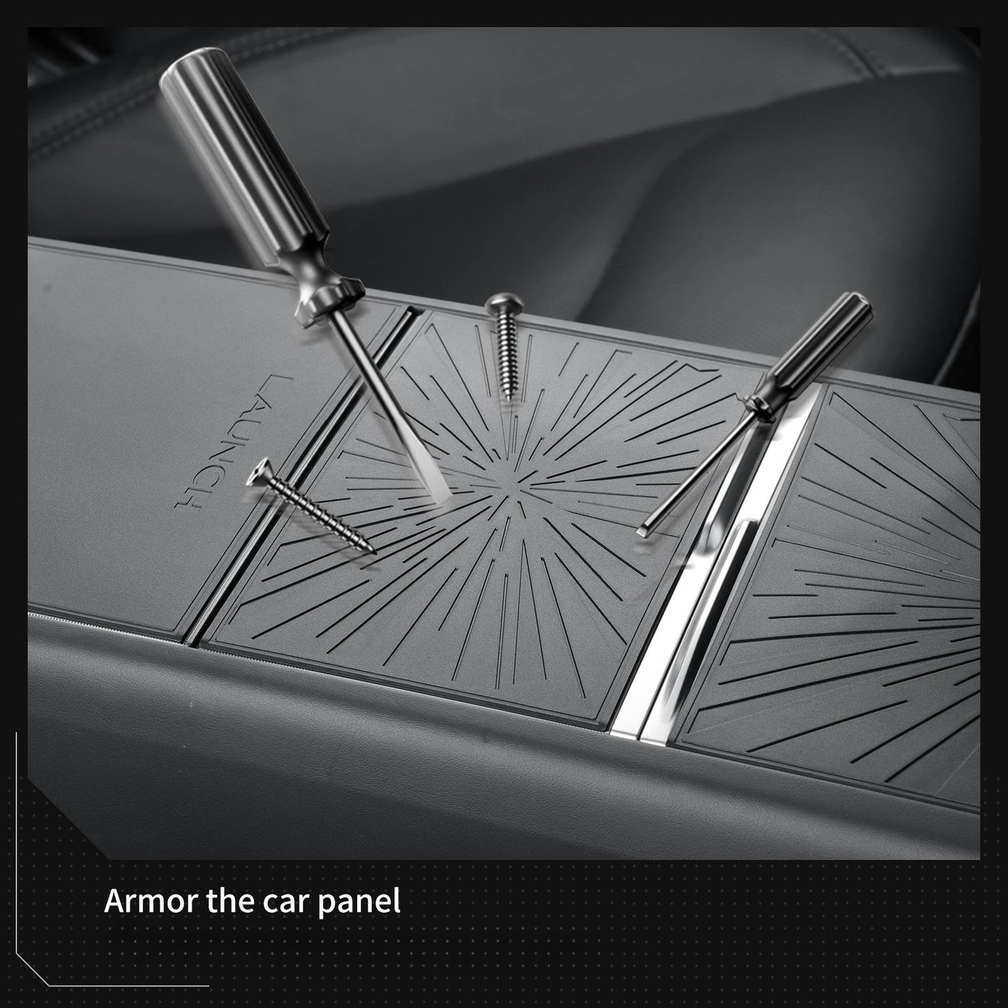 Tesla Model Y/3 Gen 2 Console Armor Kit