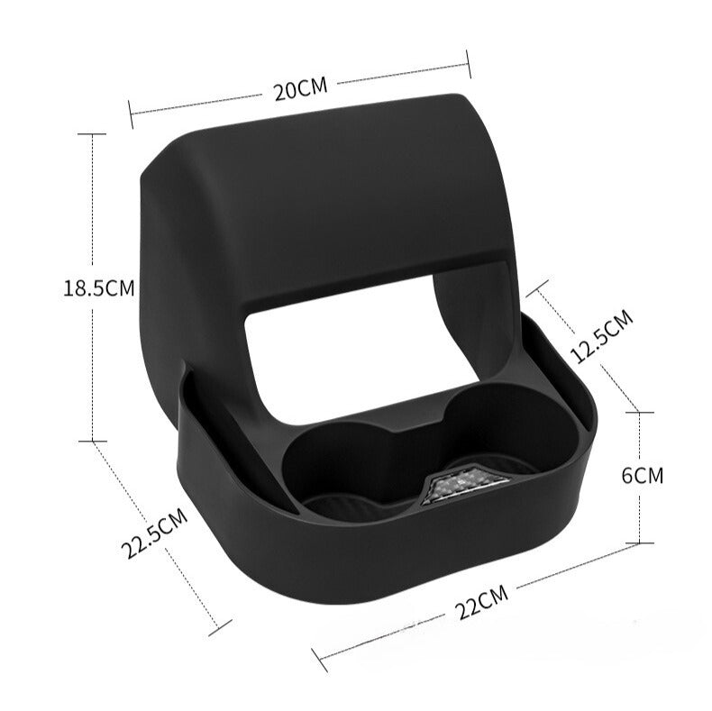 Backseat Dual Holder Console