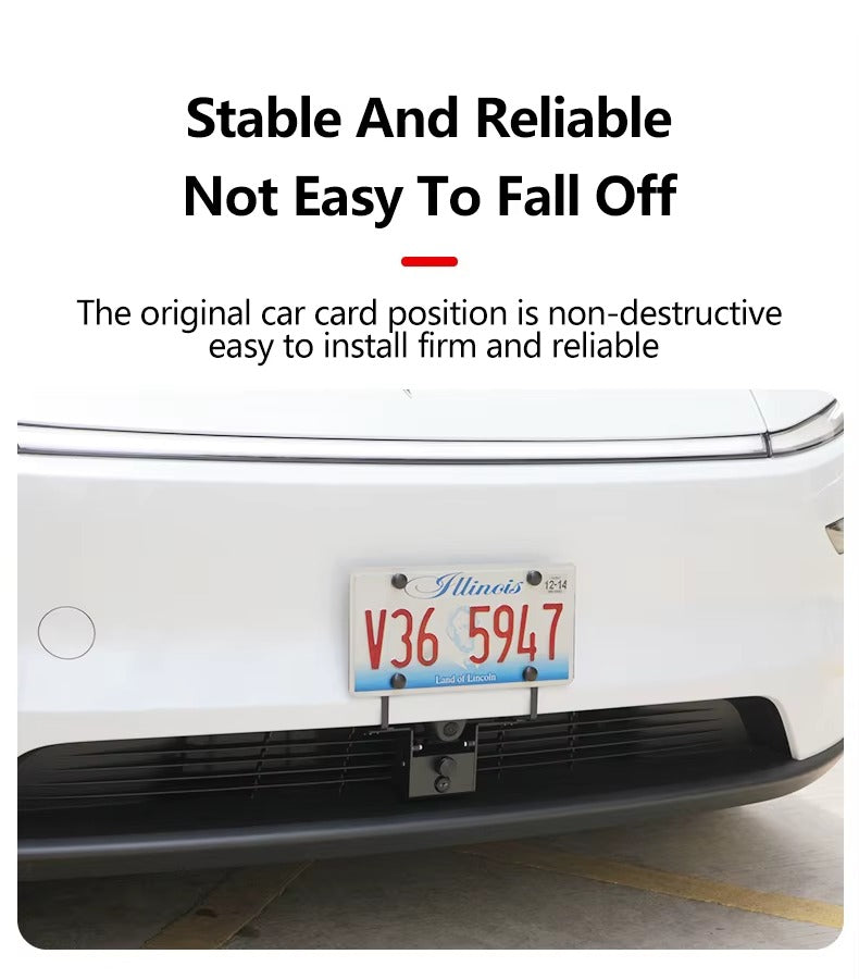 Lockable Front License Plate Mount