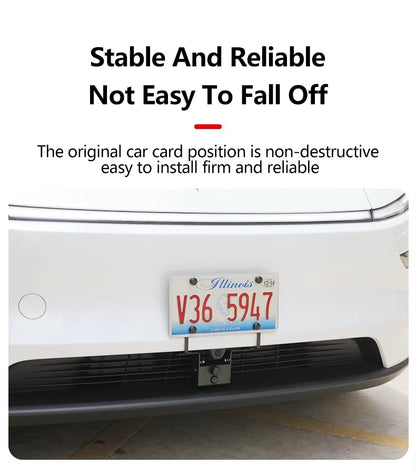 Lockable Front License Plate Mount