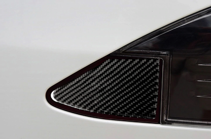 Charge Port Door Carbon Fiber