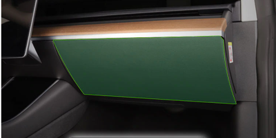 Leather Doors and Glove Box Cover Protective